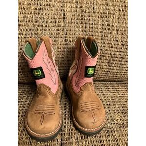 John Deere toddler boots